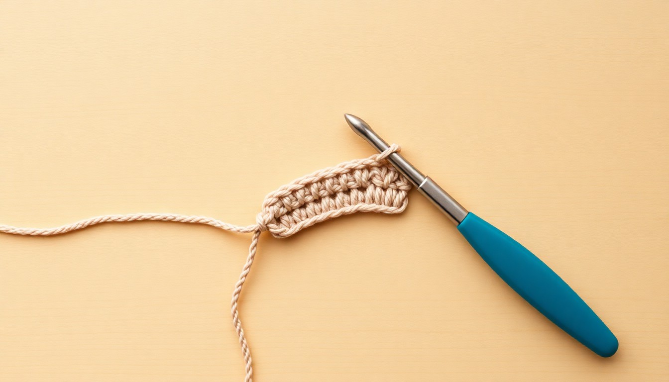 Double crochet stitch (DC) tutorial