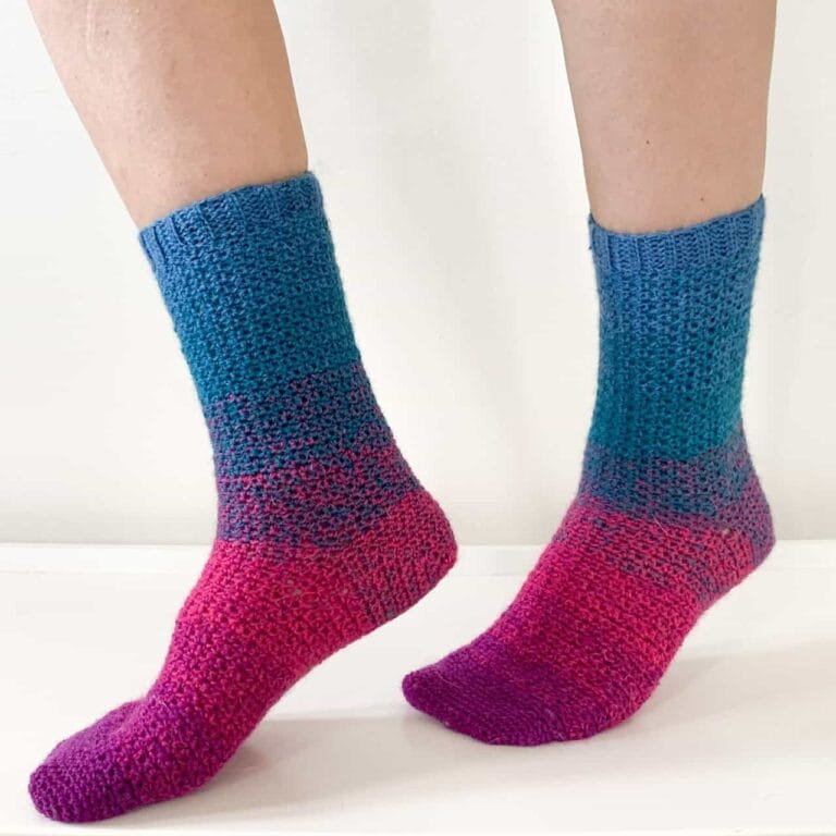 Crochet Sock Patterns: 7 Free Designs