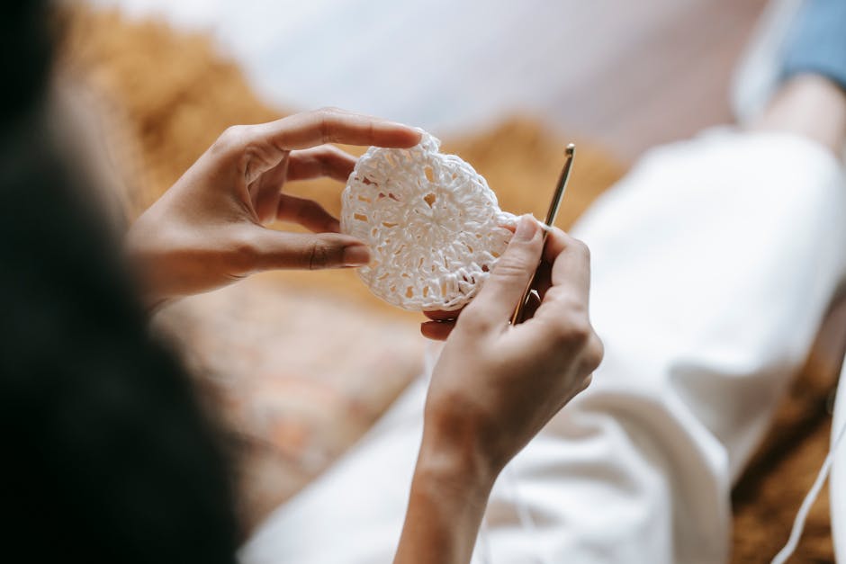 crochet heart crochet project