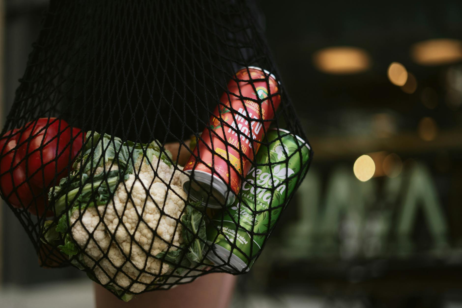 crochet market bag - yarn crafting project