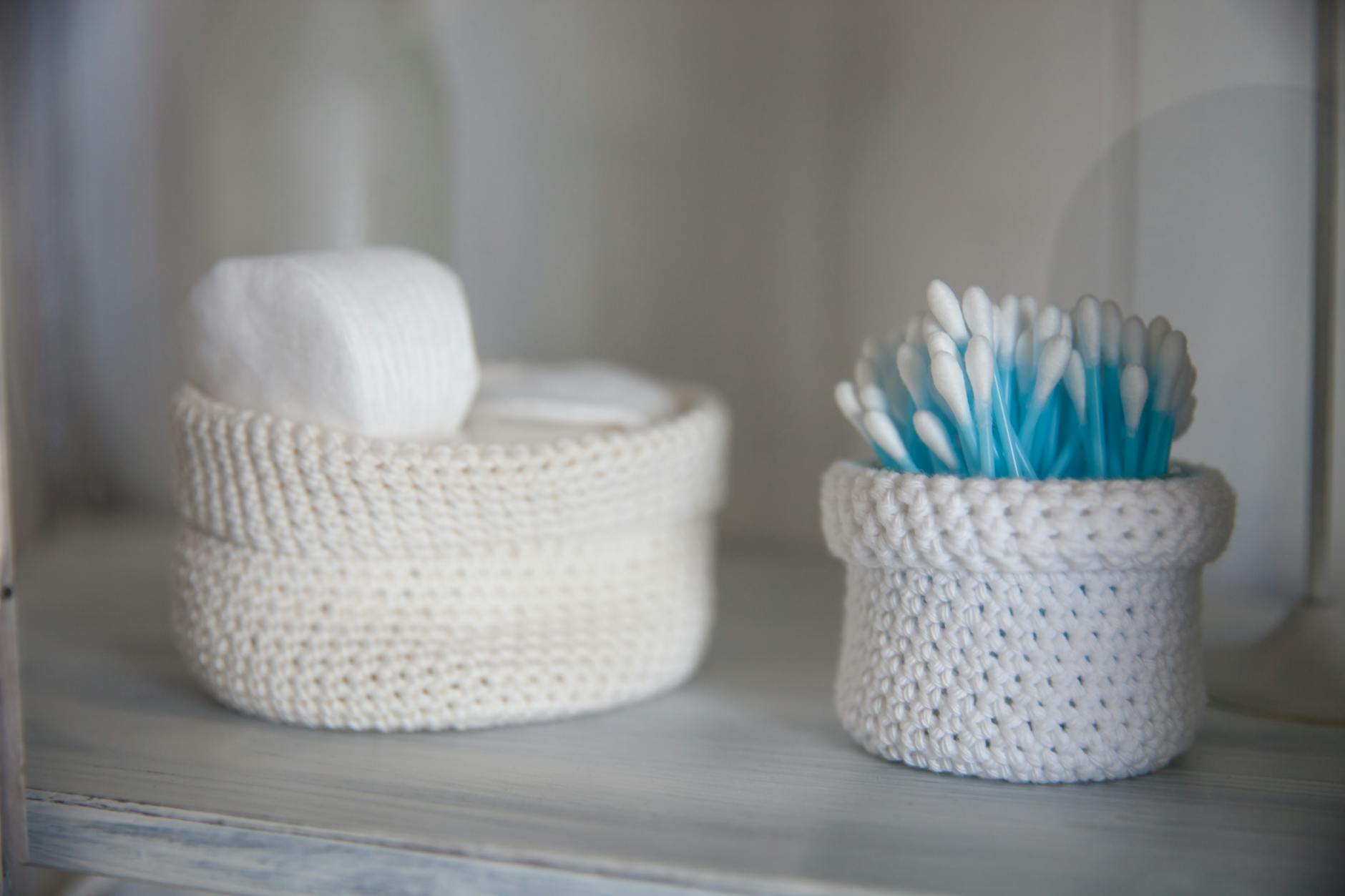 crochet dishcloth - yarn crafting detail