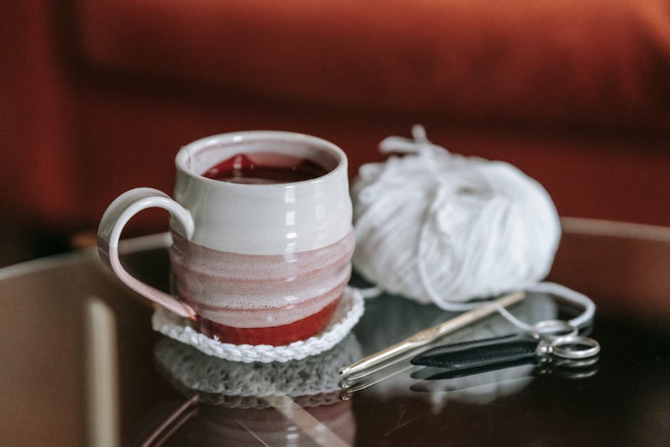 Crochet craft supplies and yarn for fixing crochet twist problems