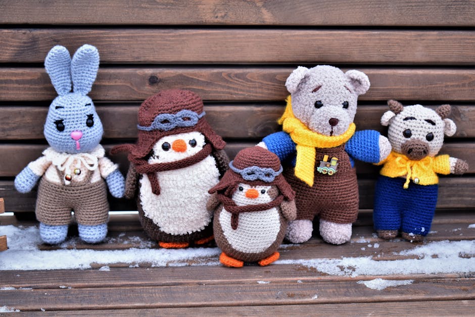how to crochet in the round for amigurumi toys