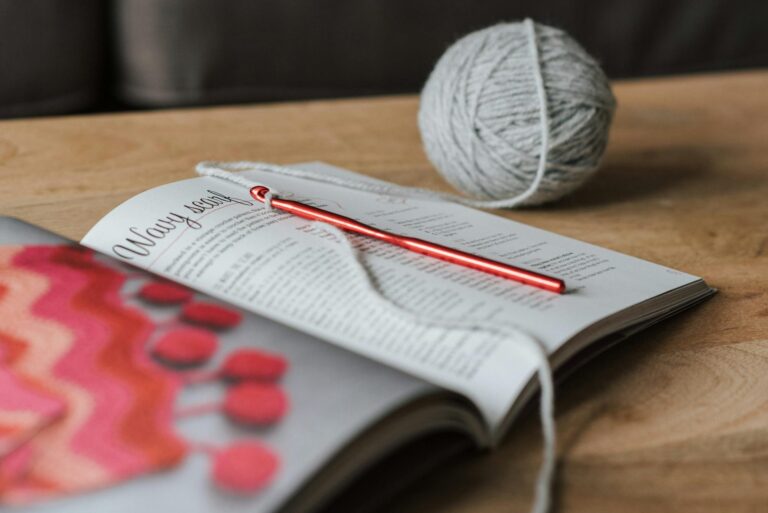 crochet bookmark