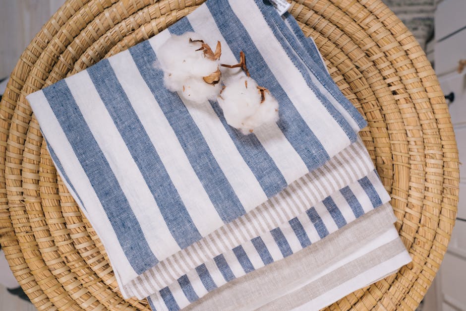crochet dish towel pattern featured image