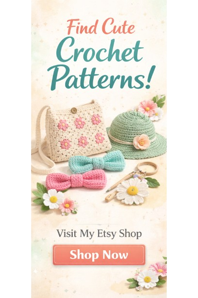 Find Cute Crochet Patterns – Visit our Etsy Shop