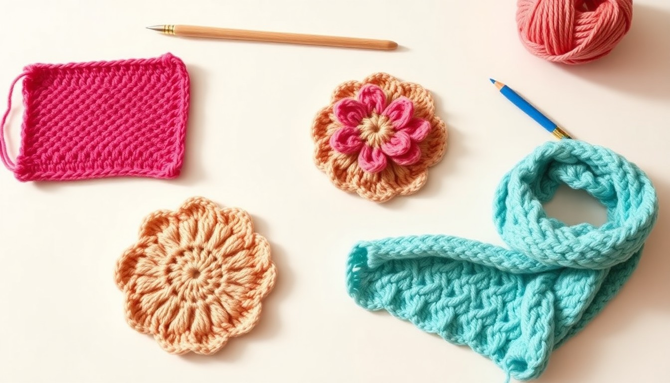 easiest crochet projects for beginners