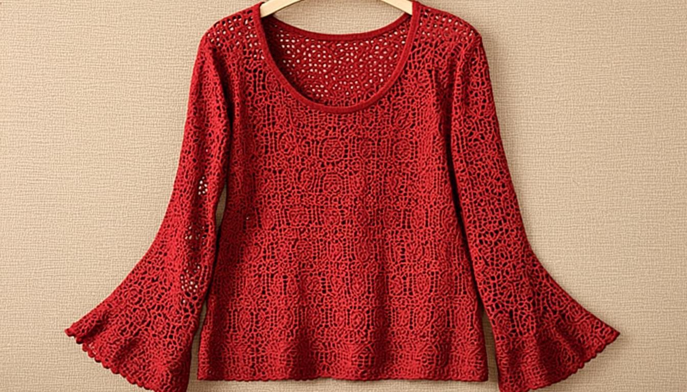 crochet lace top