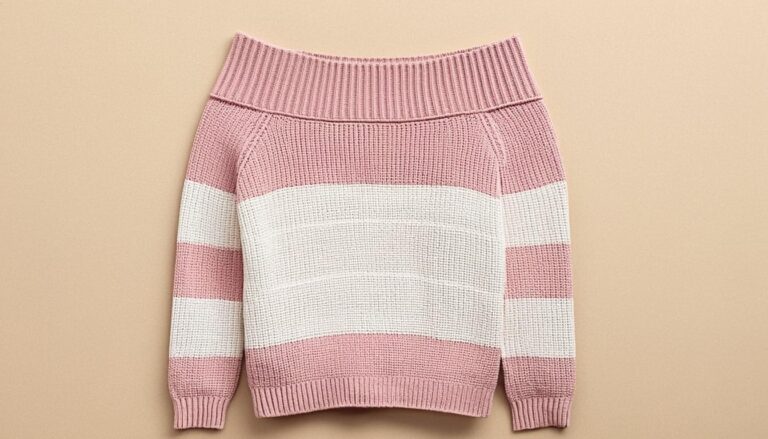 How to crochet an Off Shoulder Crochet Sweater: Easy Striped Pattern