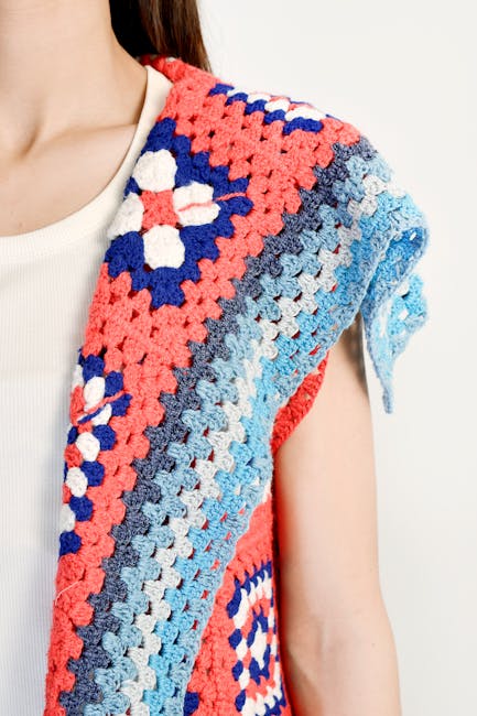 Granny Square Vest Pattern Free: 7 Easy Designs (XS to 5XL)