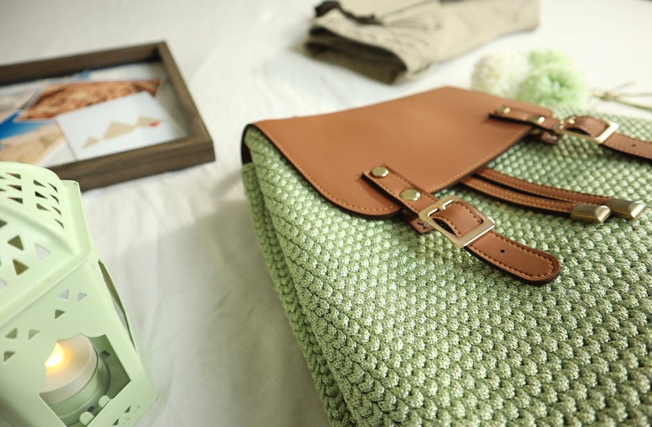 Beautiful granny square tote bag with artisan details