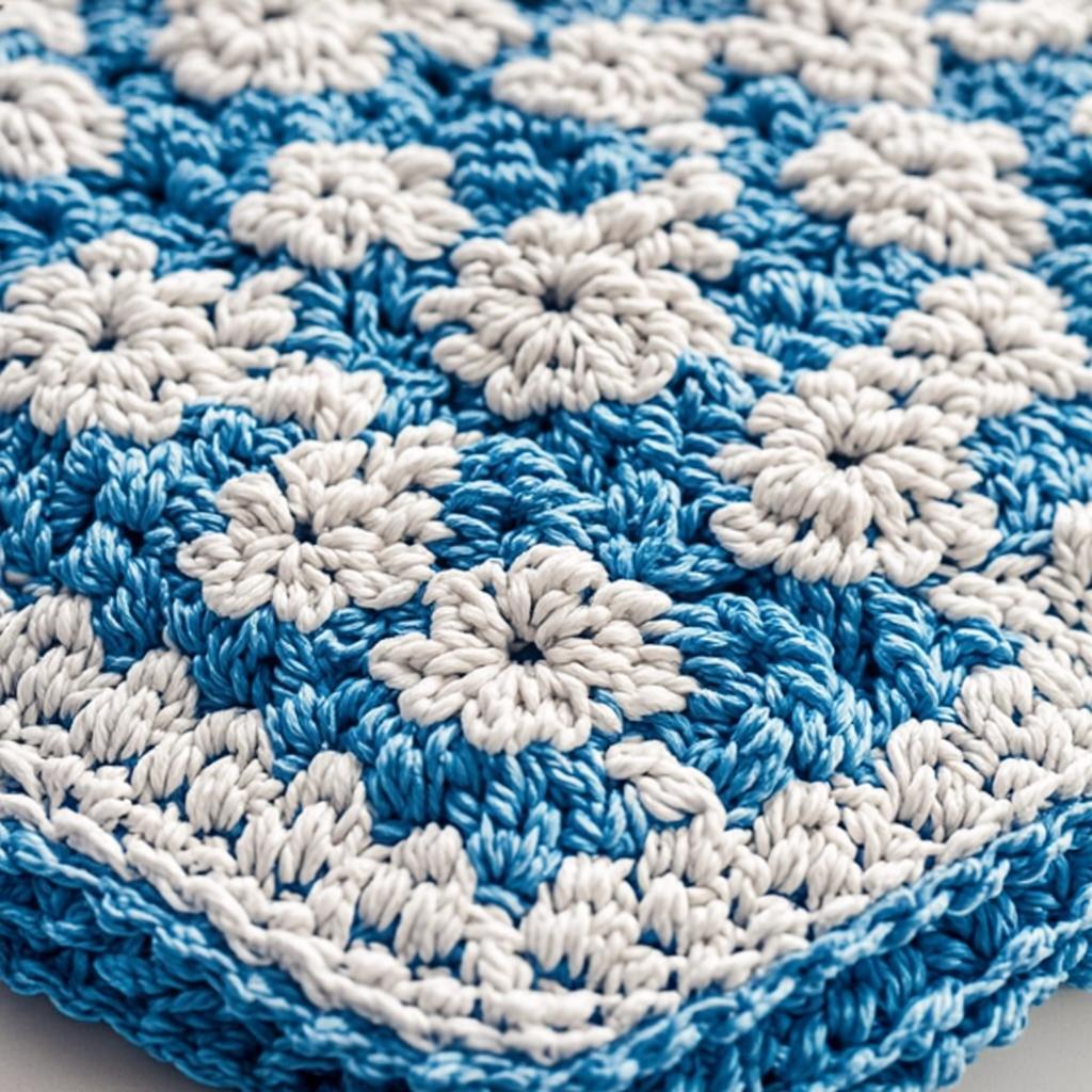 bobble stitch crochet - finished project