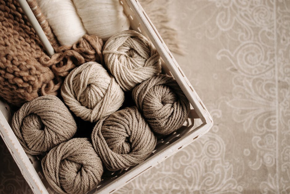 hands crocheting with purple yarn to make a crochet headband step by step