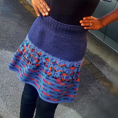 Crochet Easy Isabela Skirt - crochet granny square skirt free patterns