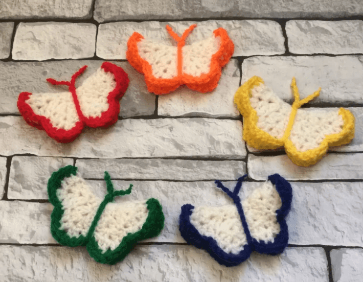 Crochet Butterfly Pattern: 7 Butterfly Designs