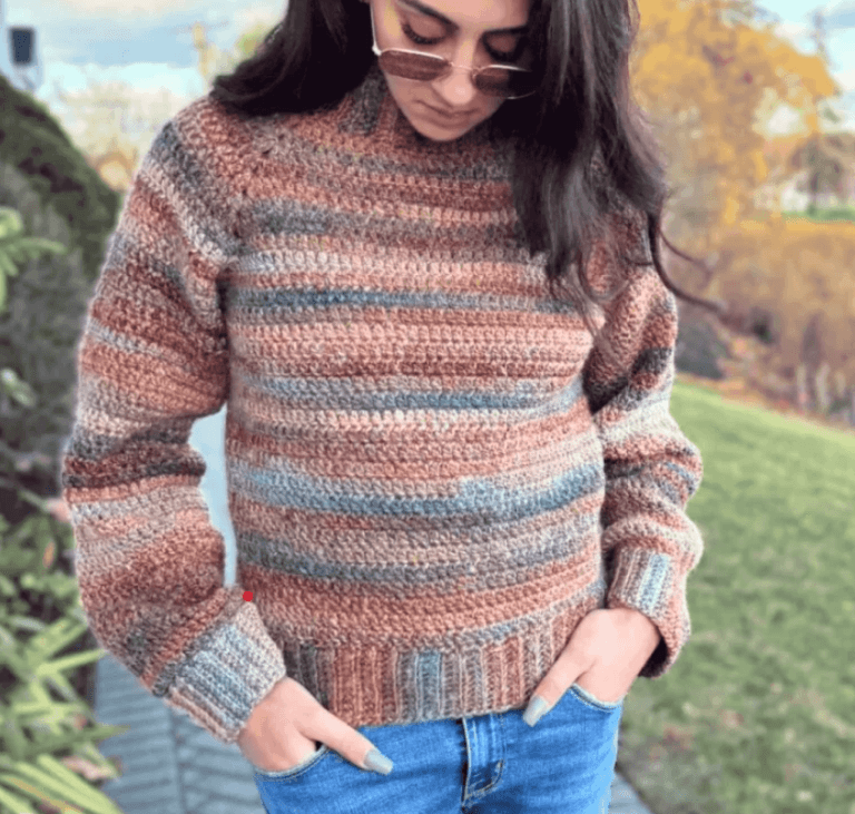 Crochet Raglan Sweater Patterns: 7 Free Designs