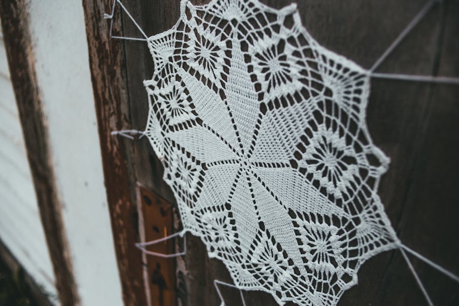 crochet doily lace pattern beginner