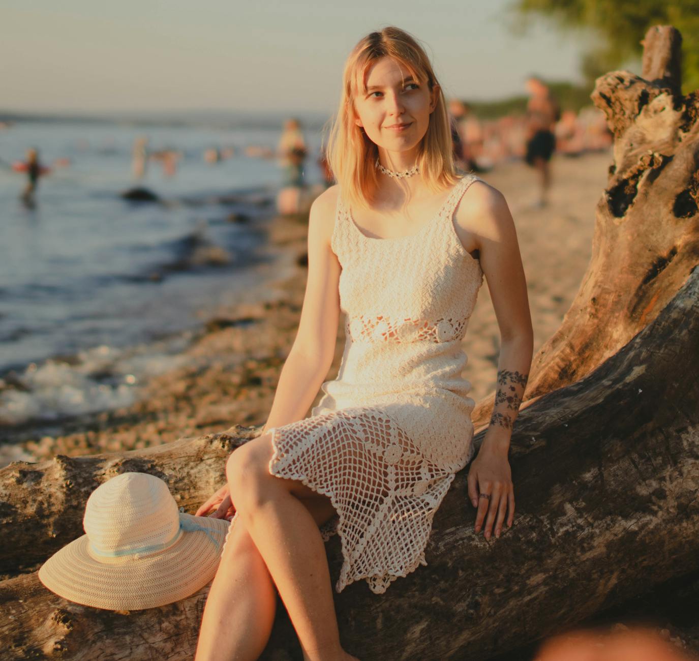 crochet dress pattern - detail 1