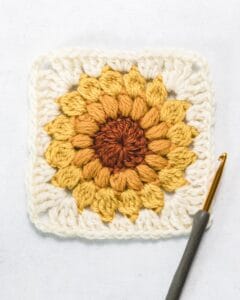 Sarah Maker sunburst granny square