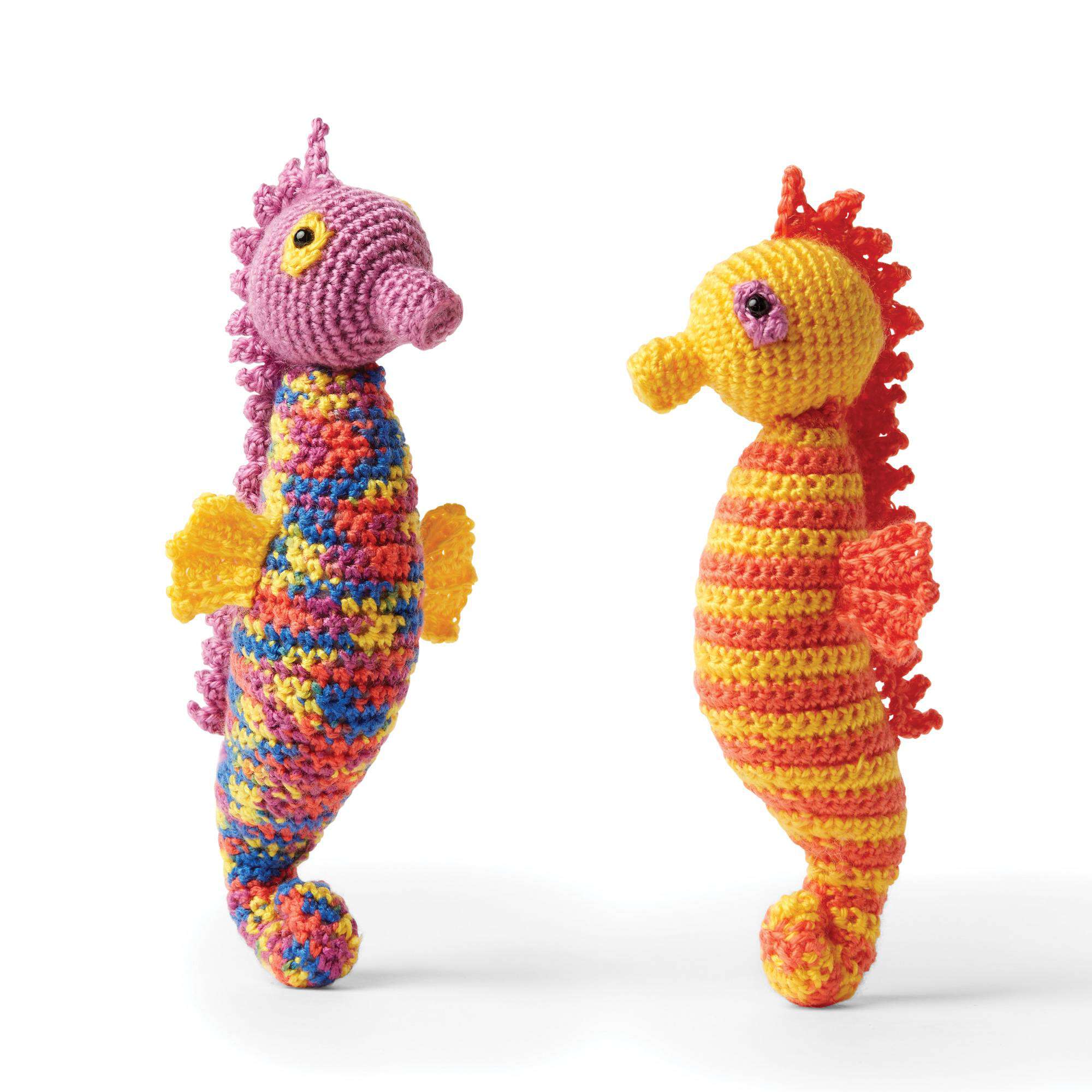 free crochet ocean toys patterns dancing seahorses design