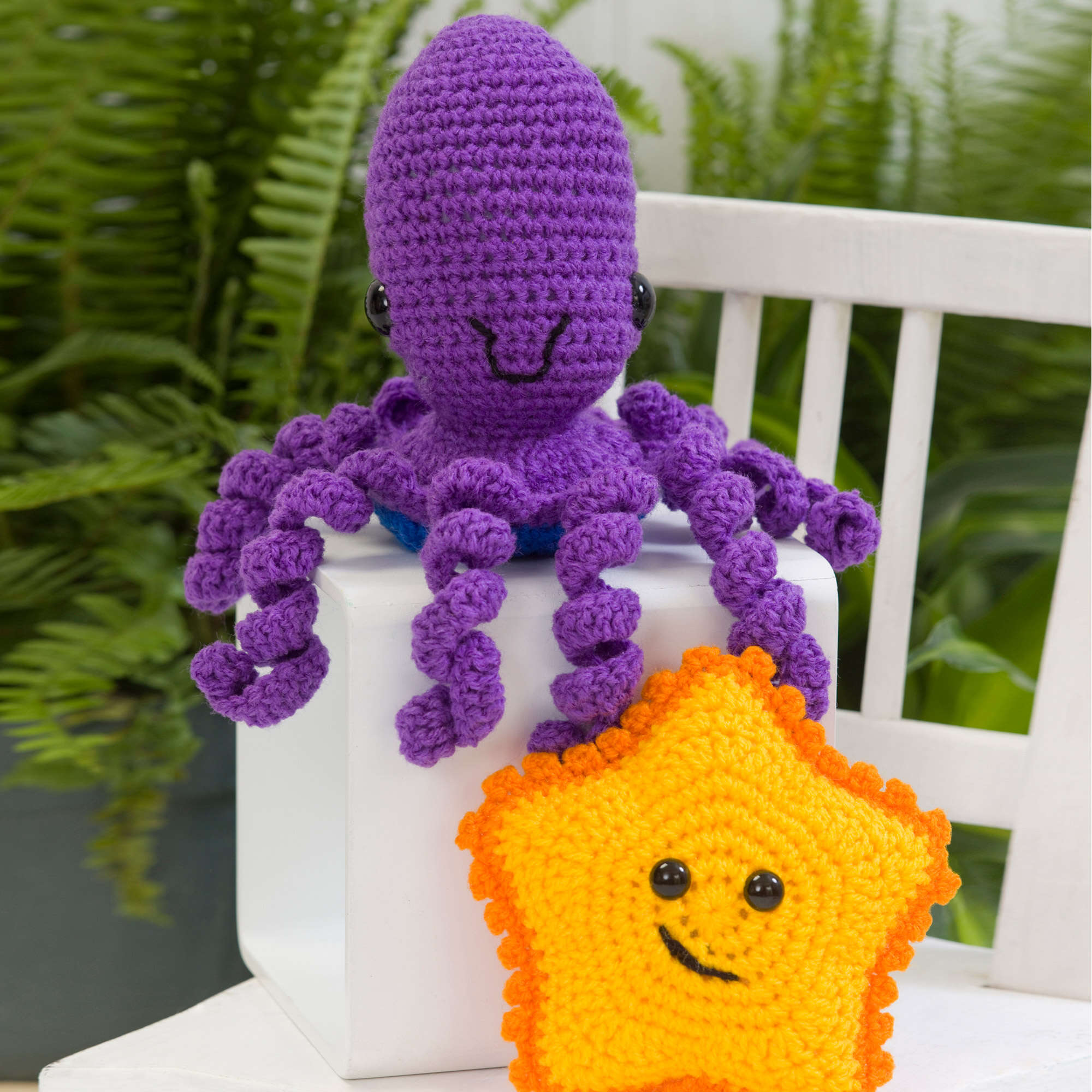 free crochet ocean toys patterns octopus starfish design