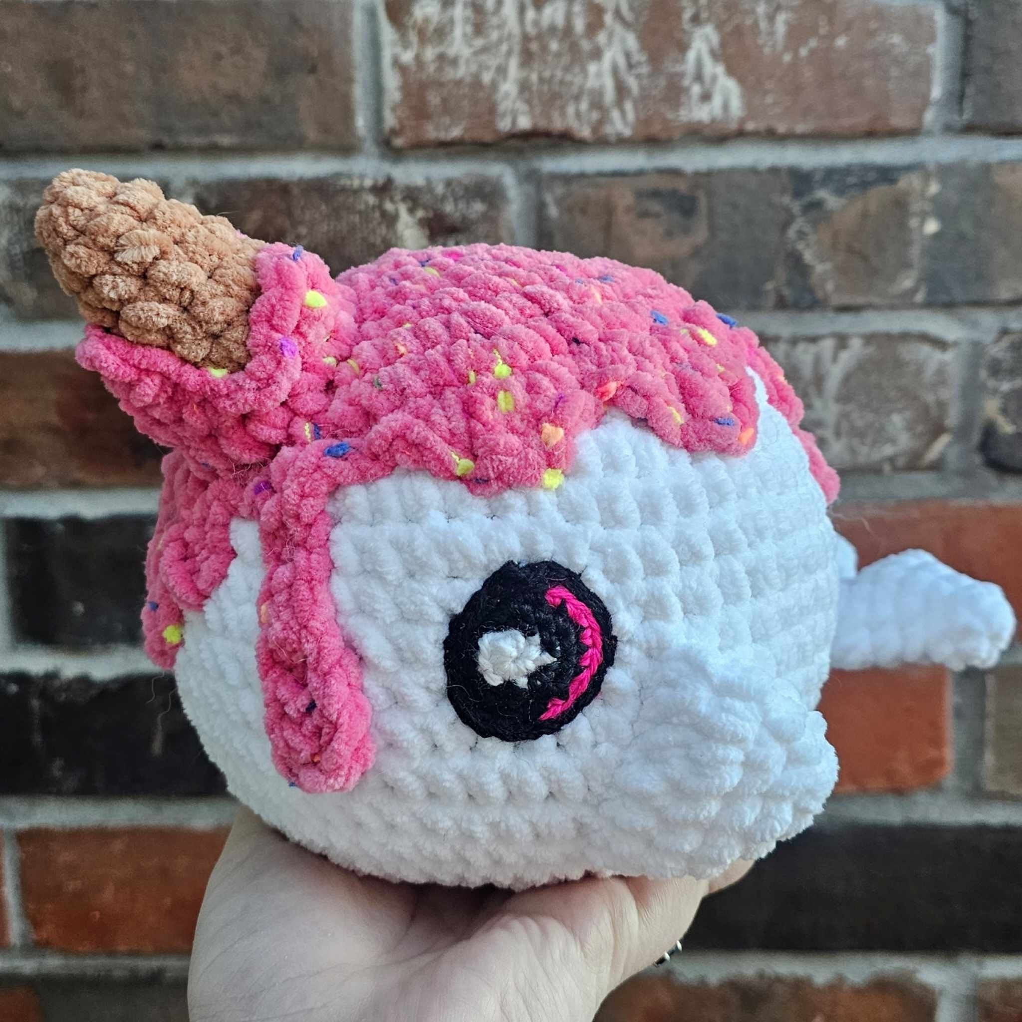 free crochet ocean toys patterns sundae whale design