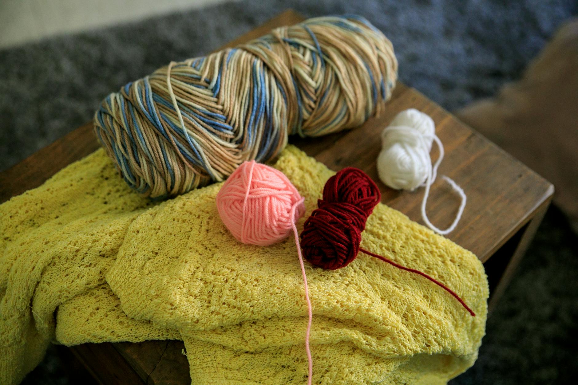 Hexagon cardigan crochet