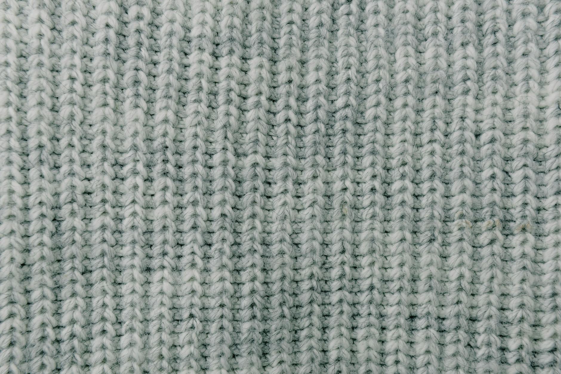 Moss stitch crochet