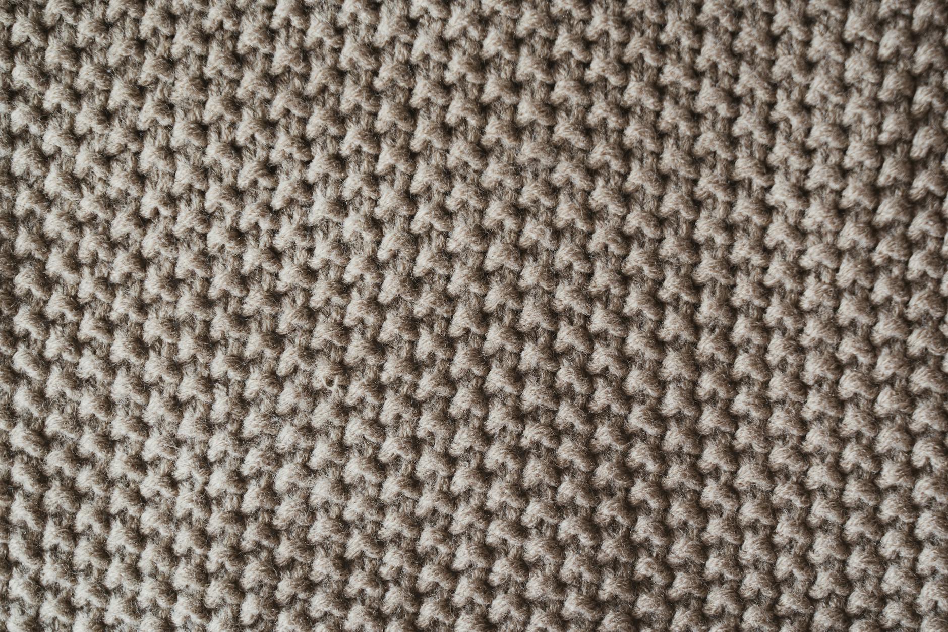 Moss stitch crochet