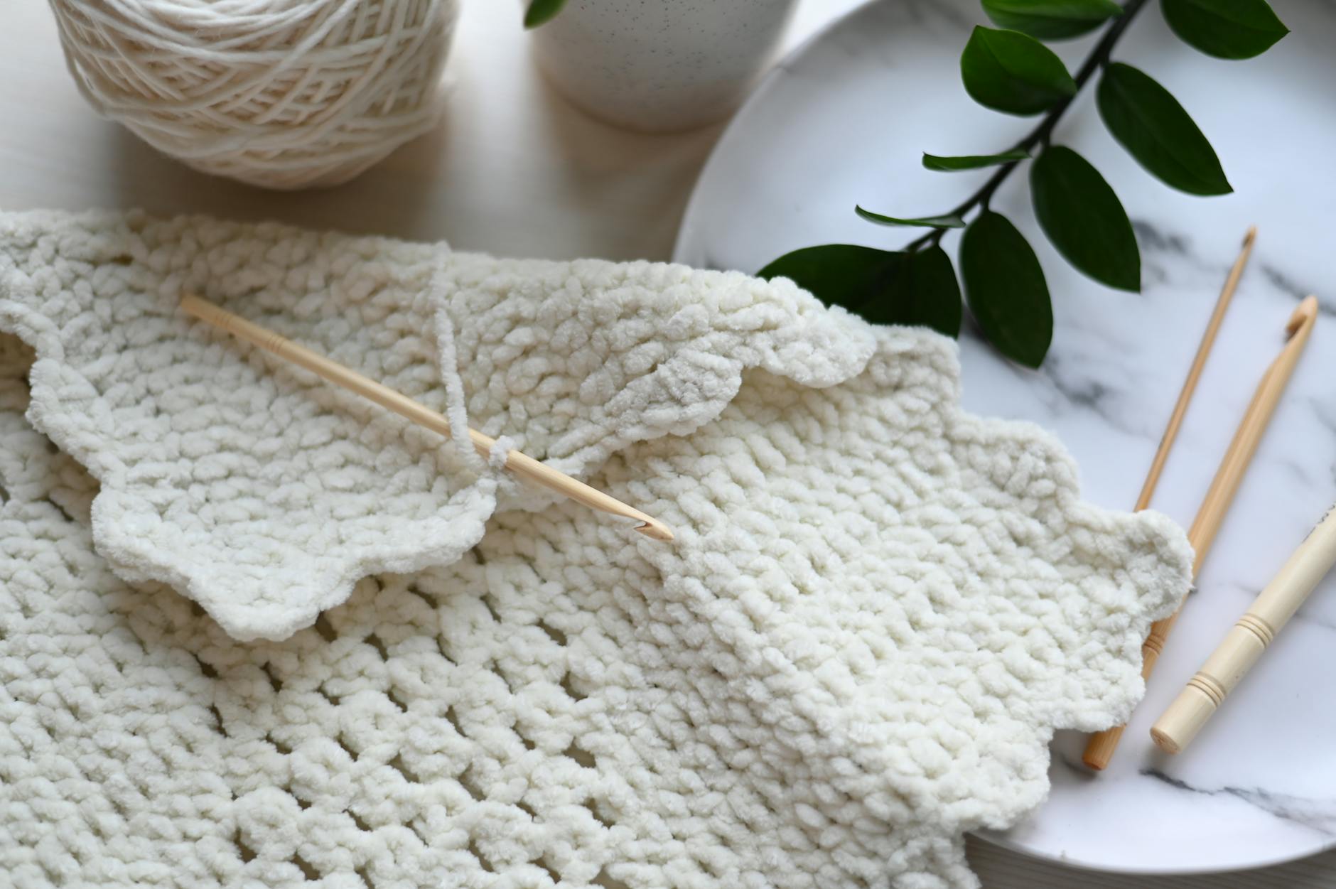 How to crochet a blanket