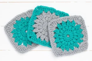You Should Craft sunburst granny square
