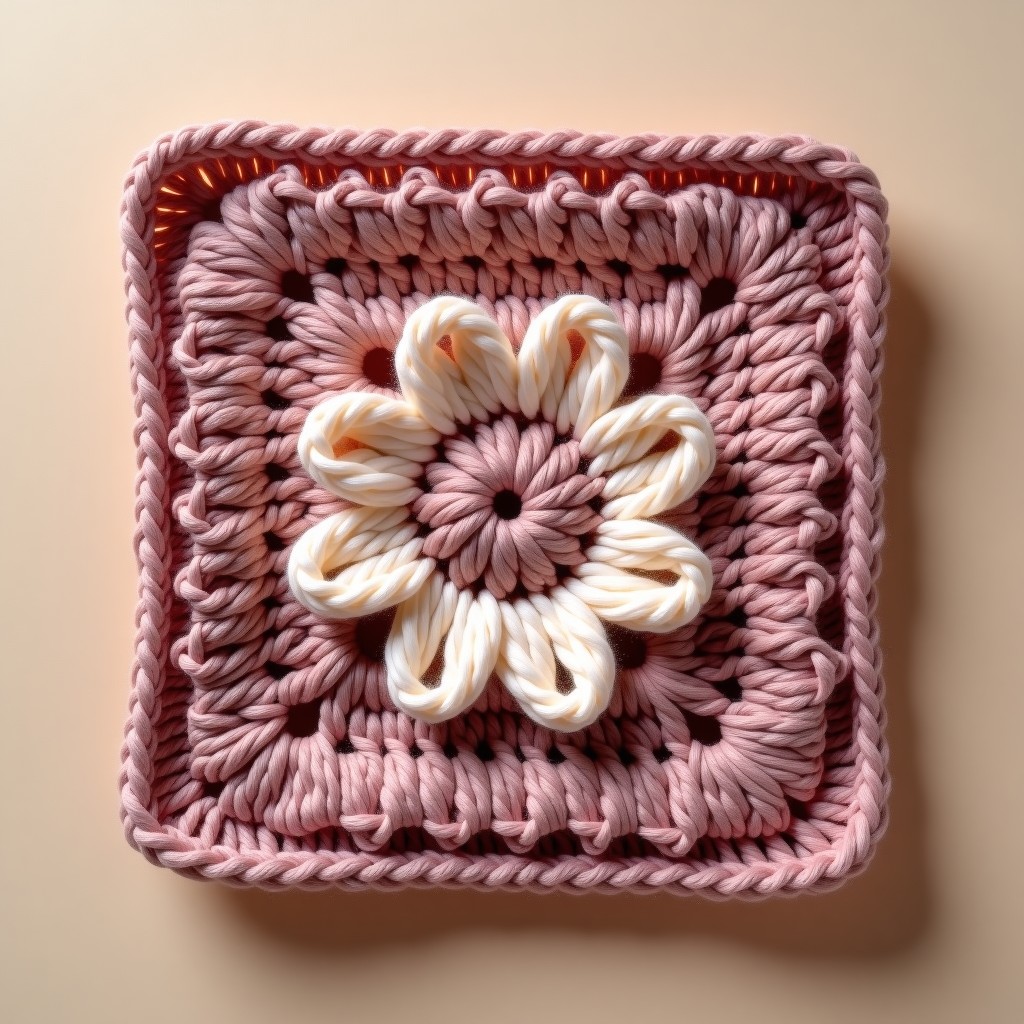 3D Granny Squares: 7 Textured Ideas + a Free Puff Flower Pattern