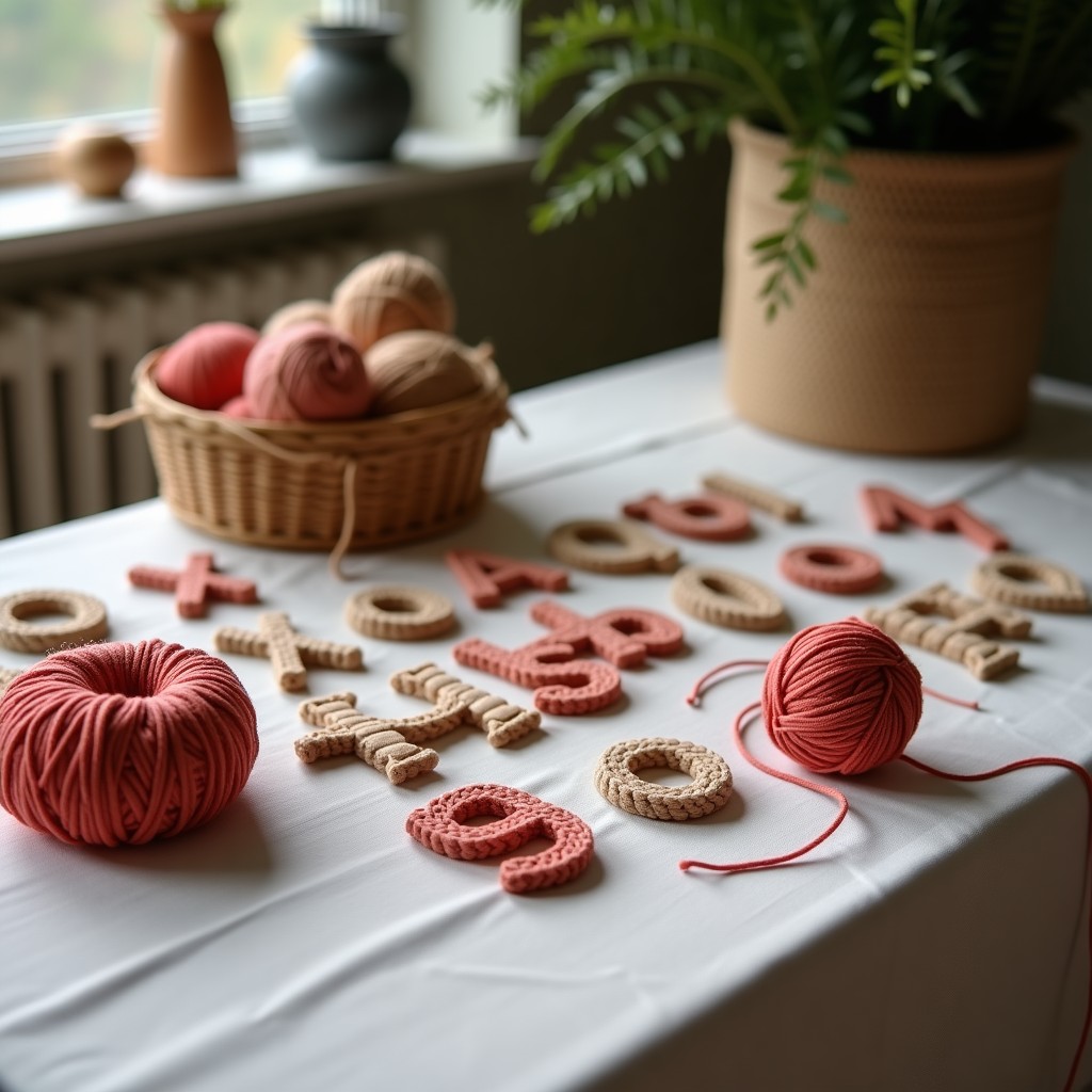 Chart of common crochet abbreviations for beginners