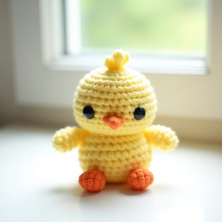Chick Crochet Pattern: 5 Easy Ideas + a Free Spring Chick