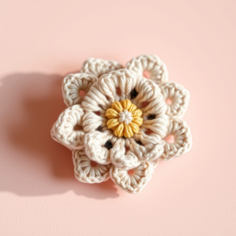 Crochet Bookmark: 5 Floral Ideas + a Free Flower Pattern