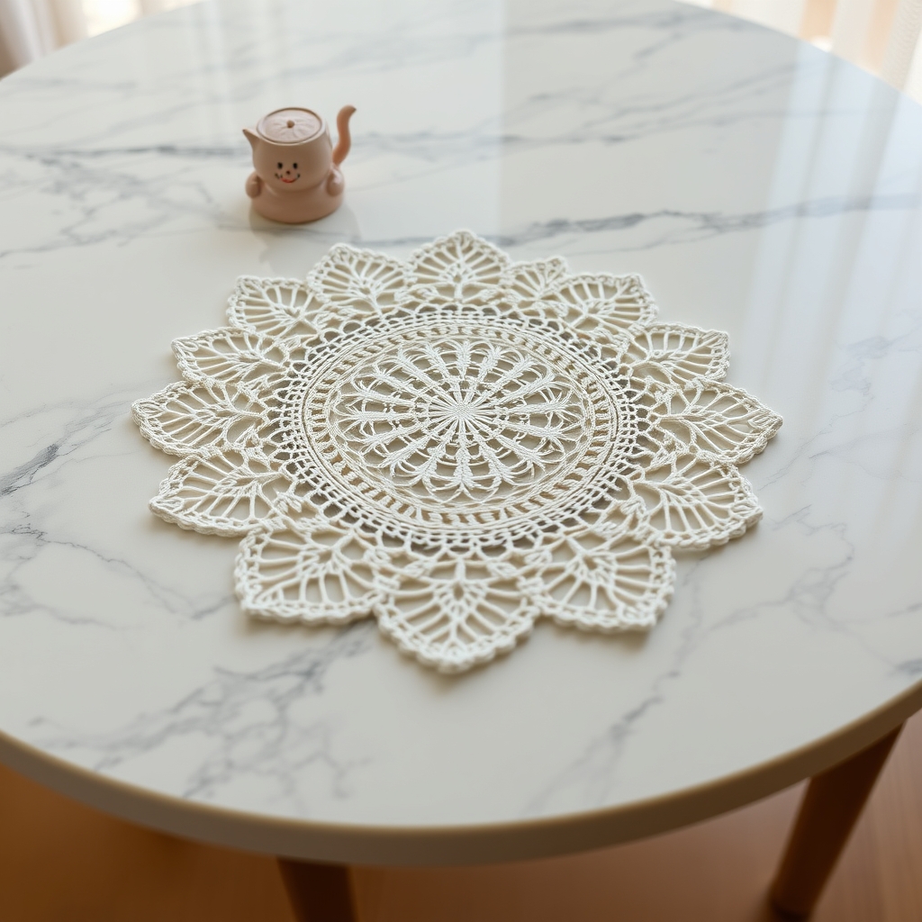 Crochet Coaster: 5 Beautiful Mandala Designs