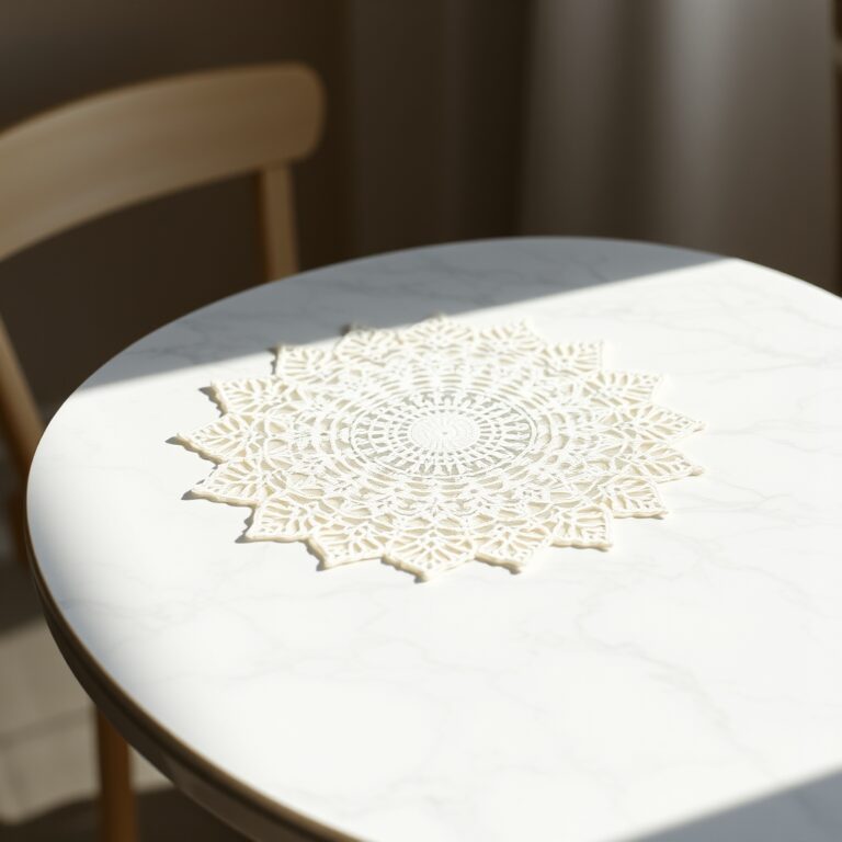 Crochet Doily: 5 Beautiful Mandala Designs