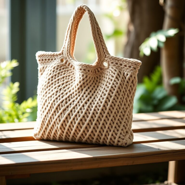 Crochet Handbag: 5 Beautiful Tote & Purse Styles