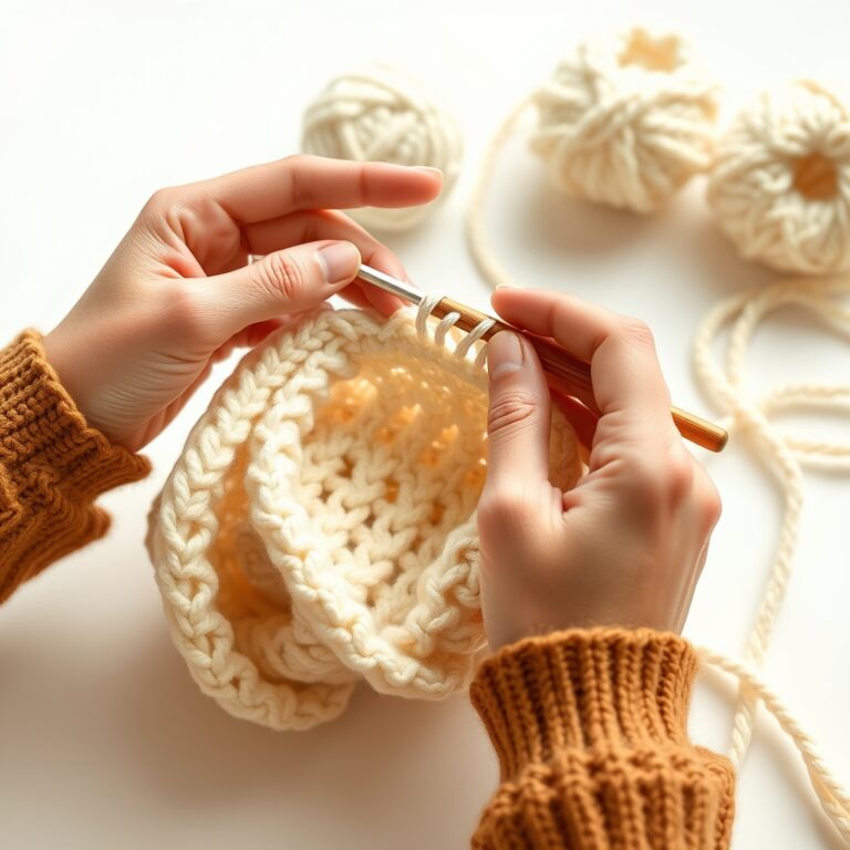 Crochet Slip Stitch: 5 Easy Join & Edge Methods