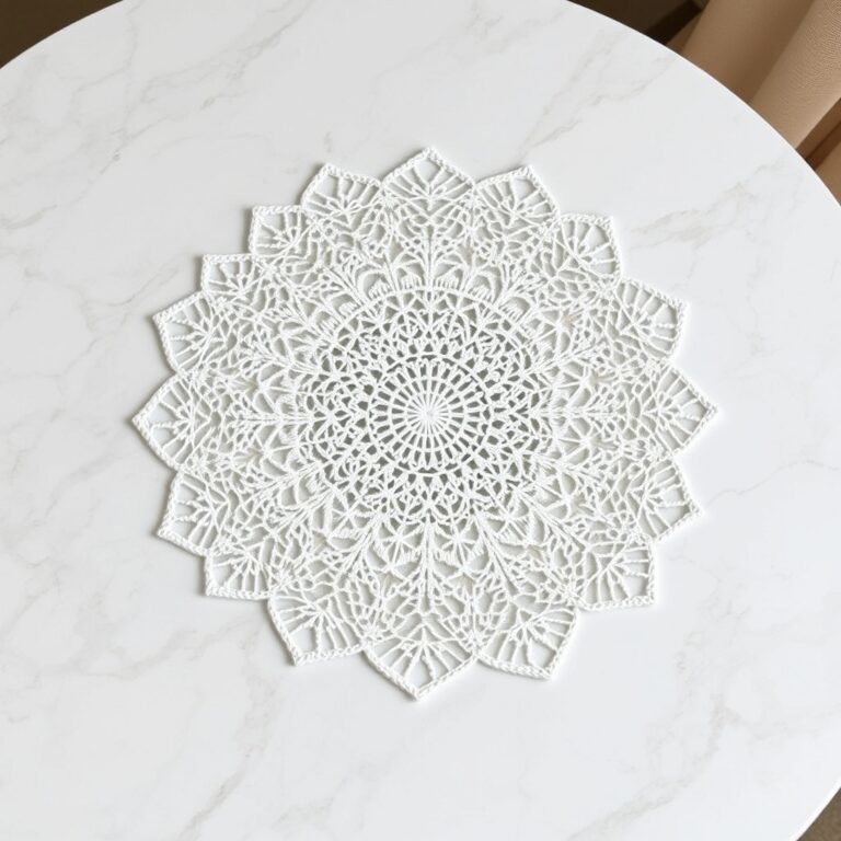Crochet Table Runner: Lace, Boho & Farmhouse Ideas + a Free Pattern