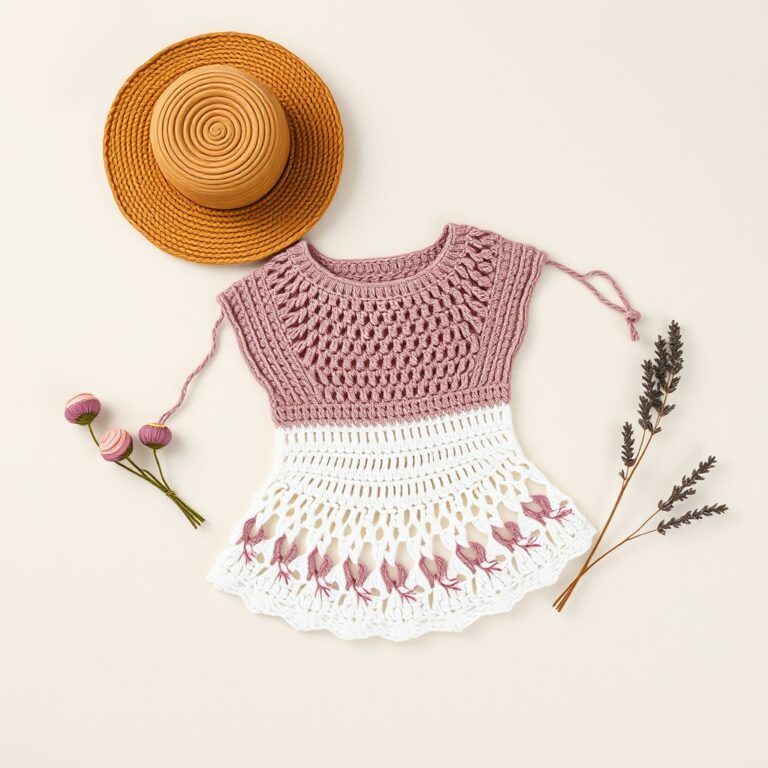 Crochet Top Pattern: 7 Easy Ideas + a Free A-Line Tank