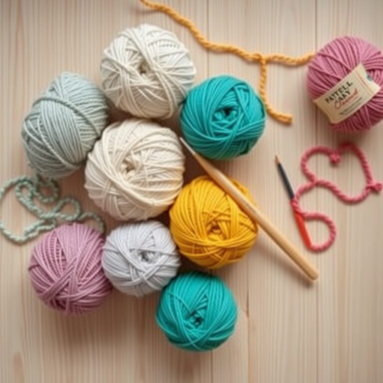 Crochet Yarn Guide: 5 Essential Fiber Types