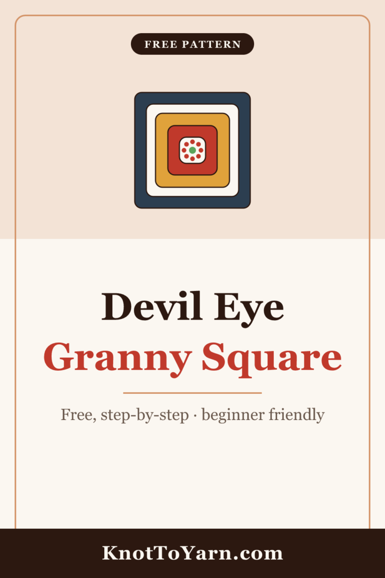 Devil Eye Granny Square