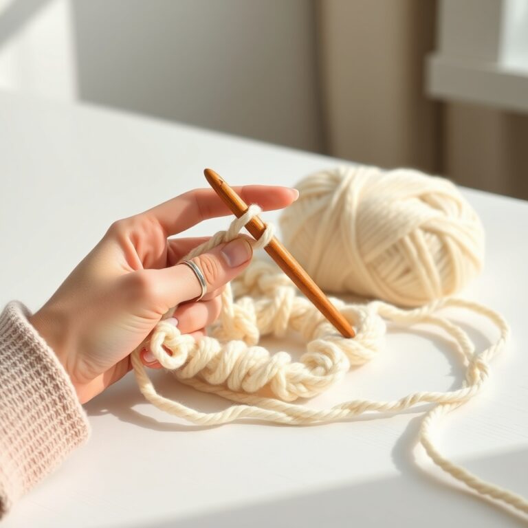 Granny Cluster Stitch: 5 Easy Step-by-Step Photos