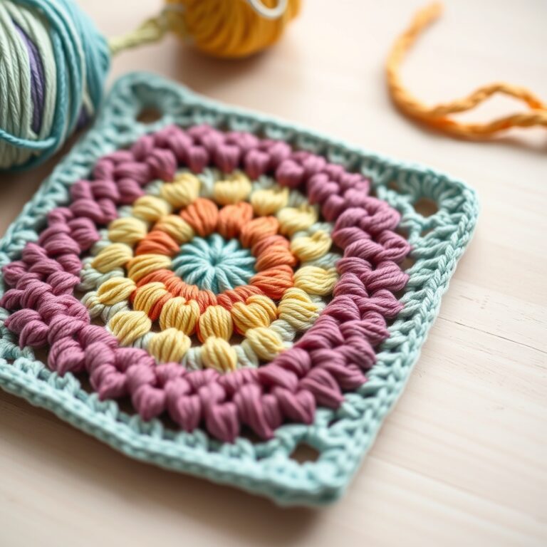 Granny Square Crochet Pattern: 6 Size Ideas + Easy Guide