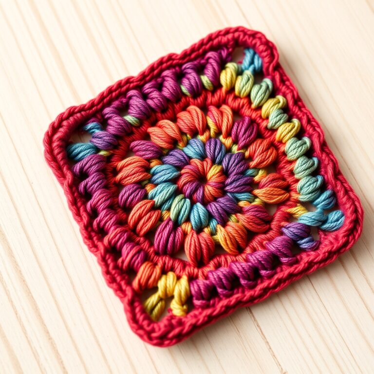 Granny Square Infinity Scarf: 7 Ideas + a Free Granny Stripe Pattern