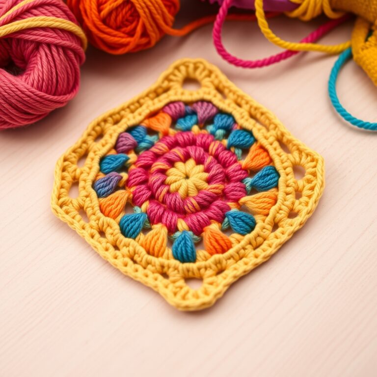 Granny Square Tutorial: 7 Easy Steps for Beginners