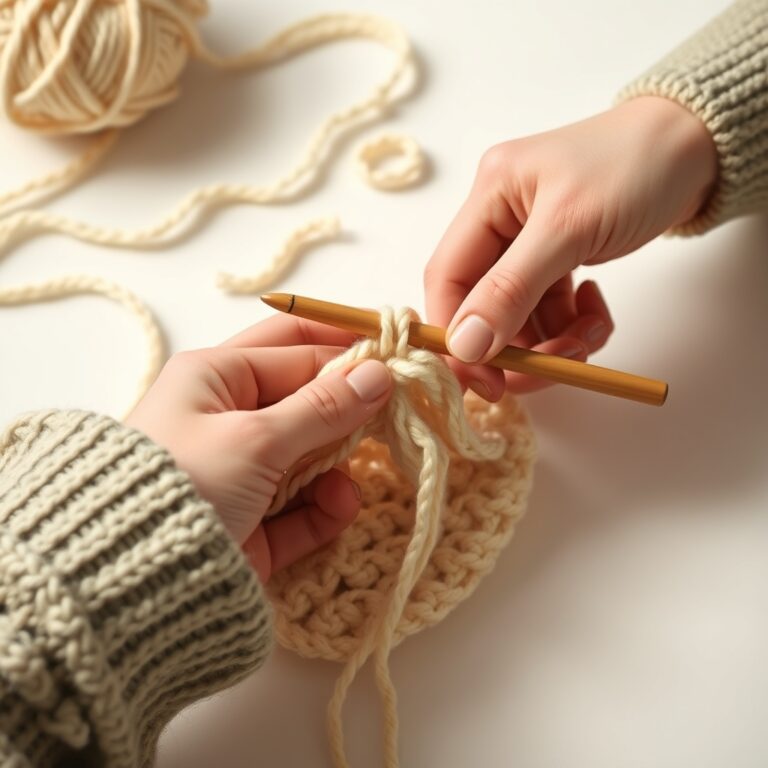 Half Double Crochet: 7 Easy Steps for Beginners