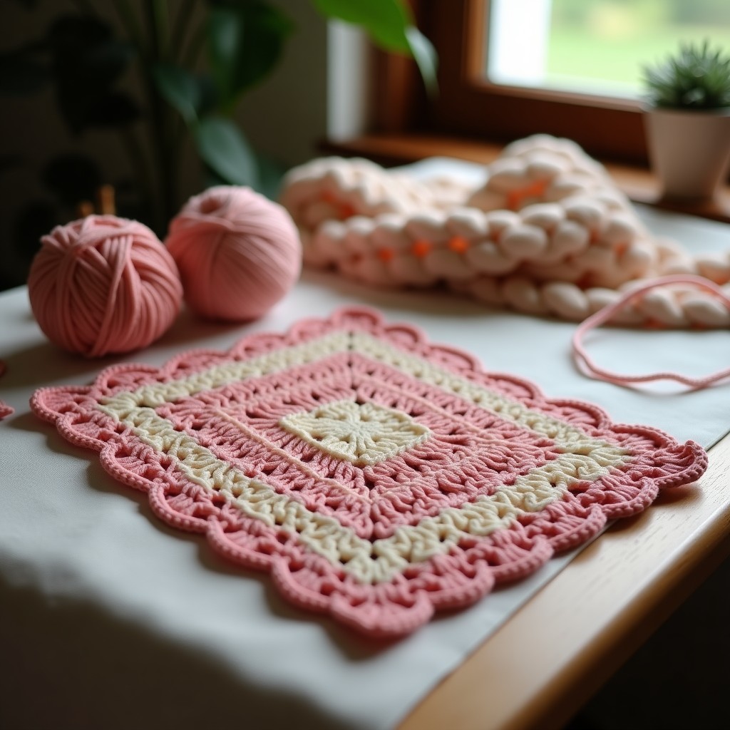 half double HDC abbreviation in crochet