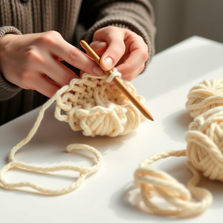 How to Crochet Left-Handed: Easy Mirror Guide